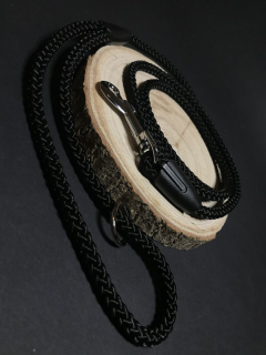 Palkar vodítko pre psov 150 cm x 8 mm čierna