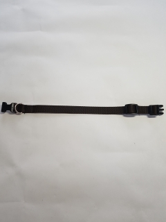  Palkar obojok z popruhu pre psov 35 cm x 16 mm hnedá