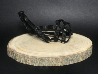 Palkar nylonový náhubok pre psov veľ. 0,5 14 cm x 4 cm čierna