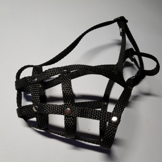 Palkar nylonový náhubok Francúzsky buldoček veľ. 2 čierna