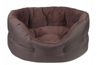 COLOSEUM Pelech okrúhly hnedý - 67 cm x 56 cm