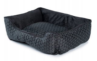 BERN Pelech hranatý čierny - 70 cm x 60 cm