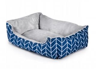 CLAUDIE Pelech hranatý modrý - 65 cm x 50 cm