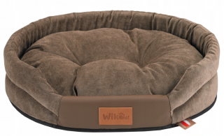 ROYAL Pelech okrúhly hnedý - 67 cm x 56 cm