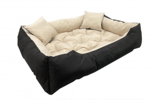 BERLIN Pelech hranatý čierny - 75 cm x 100 cm