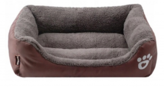 REAMAG Pelech hranatý hnedý - 80 cm x 65 cm